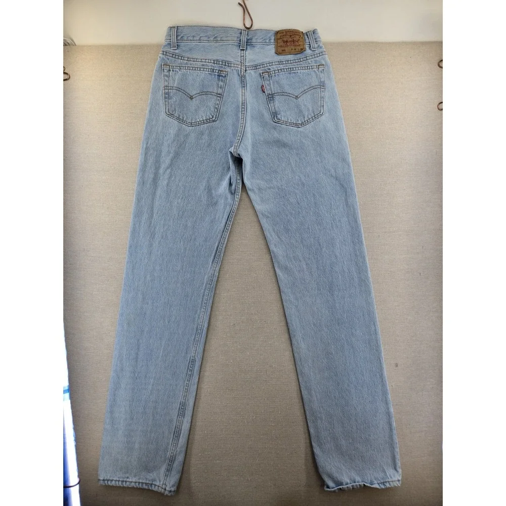 VTG Levi's 501 Jeans Mens 34x36 Tall Fits 32x35